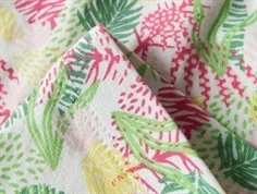 Name It cykelshorts hvid med tropisk print